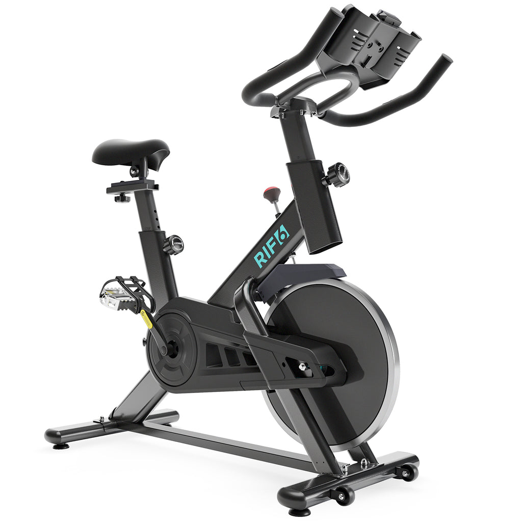 Indoor Cycling Bike with Phone and Tablet Mount